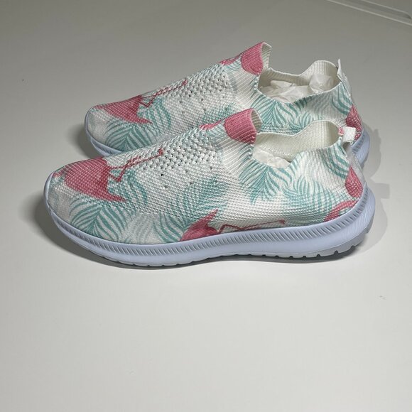 NWOT Flamingo Pull-on Lightweight Sneakers Size 11/11.5 EU 42 - Picture 6 of 10